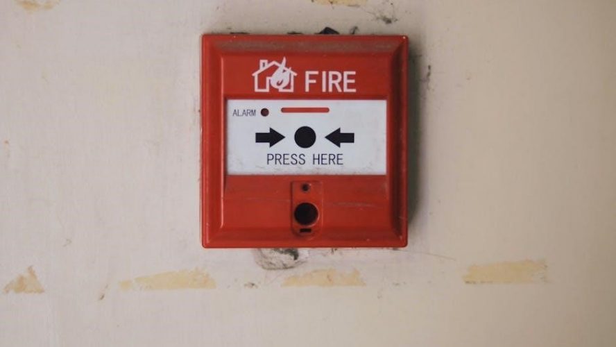 manual fire alarm box
