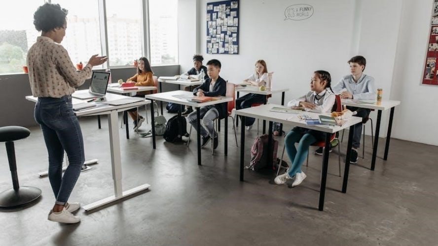 teachers instruction in a class on pointillism nyt